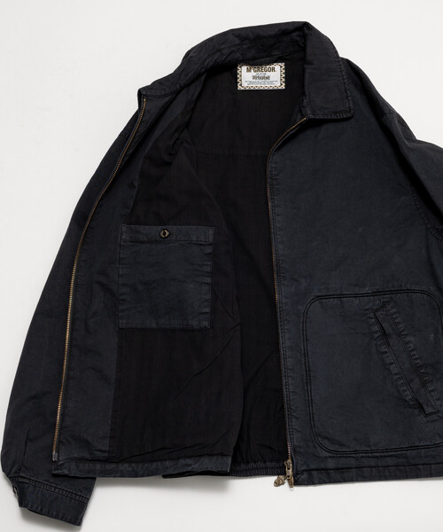 McGREGOR(マックレガー)の「McGREGOR COLLECTION/マックレガー コレクション オーバーダイ フェード加工 ドリズラージャケット(ブルゾン・メンズ・レッド/ベージュ/ブラック・MEDIUM/LARGE)」の14枚目の写真