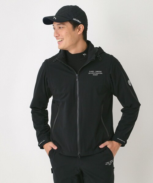 セール】【撥水】蓄熱裏地4WAYブルゾン（ブルゾン）｜adabat