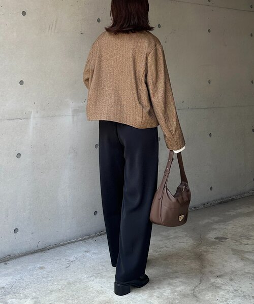 Thevon(ゼボン)の「カーブスラックス(その他パンツ・レディース・ベージュ/ブラウン/ブラック・S/M)」の11枚目の写真