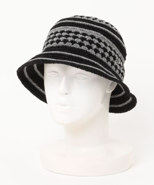 BILLABONG(ビラボン)の「BILLABONG/ビラボン ハット BLOCK CHECK CHENILLE HAT BF014-907(ハット・レディース・ブラック×ホワイト/ブラウン系その他・FREE)」の16枚目の写真