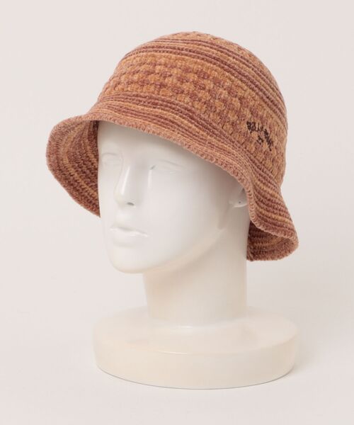 BILLABONG(ビラボン)の「BILLABONG/ビラボン ハット BLOCK CHECK CHENILLE HAT BF014-907(ハット・レディース・ブラック×ホワイト/ブラウン系その他・FREE)」の17枚目の写真