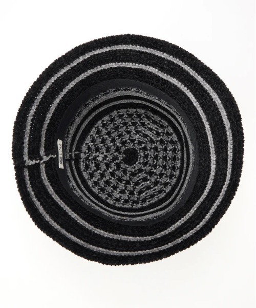 BILLABONG(ビラボン)の「BILLABONG/ビラボン ハット BLOCK CHECK CHENILLE HAT BF014-907(ハット・レディース・ブラック×ホワイト/ブラウン系その他・FREE)」の7枚目の写真