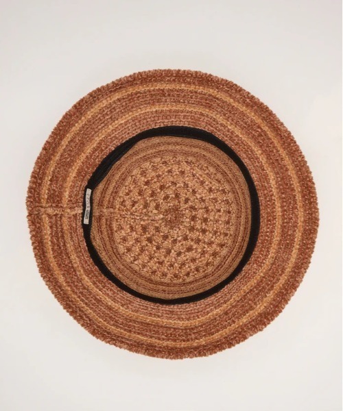 BILLABONG(ビラボン)の「BILLABONG/ビラボン ハット BLOCK CHECK CHENILLE HAT BF014-907(ハット・レディース・ブラック×ホワイト/ブラウン系その他・FREE)」の12枚目の写真