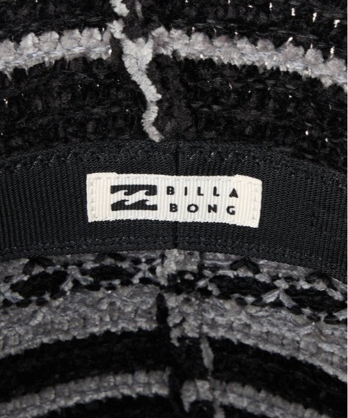 BILLABONG(ビラボン)の「BILLABONG/ビラボン ハット BLOCK CHECK CHENILLE HAT BF014-907(ハット・レディース・ブラック×ホワイト/ブラウン系その他・FREE)」の9枚目の写真