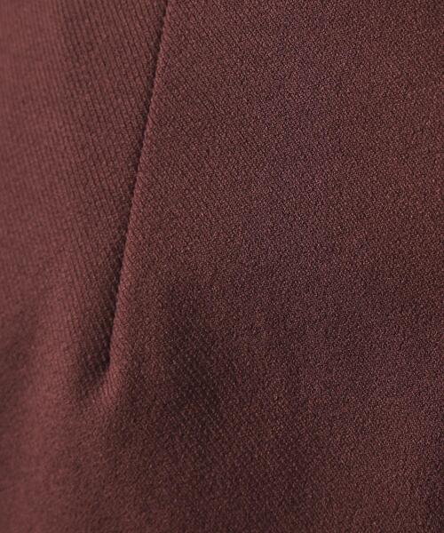 OPAQUE.CLIP(オペークドットクリップ)の「ミドル丈タイトスカート【洗濯機OK】(スカート・レディース・チャコールグレー/ダークブラウン・38/40)」の7枚目の写真