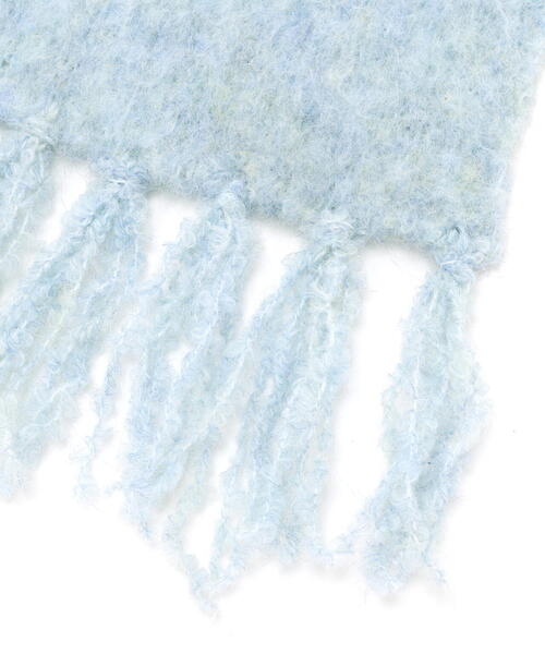 NATURAL BEAUTY BASIC（ナチュラルビューティーベーシック）の「◇メランジミストマフラー（マフラー・レディース・グレー/オフホワイト/ブルー・FREE）」の10枚目の写真