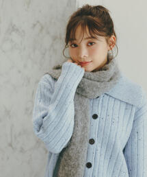 NATURAL BEAUTY BASIC | ◇メランジミストマフラー(マフラー)