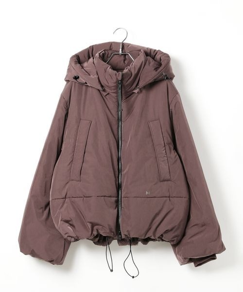 HEREIAM（ヘレイアム）の「【HEREIAM】エアサーマルパディブルゾン（その他アウター・レディース・ブラック/ダークブラウン・FREE）」の15枚目の写真