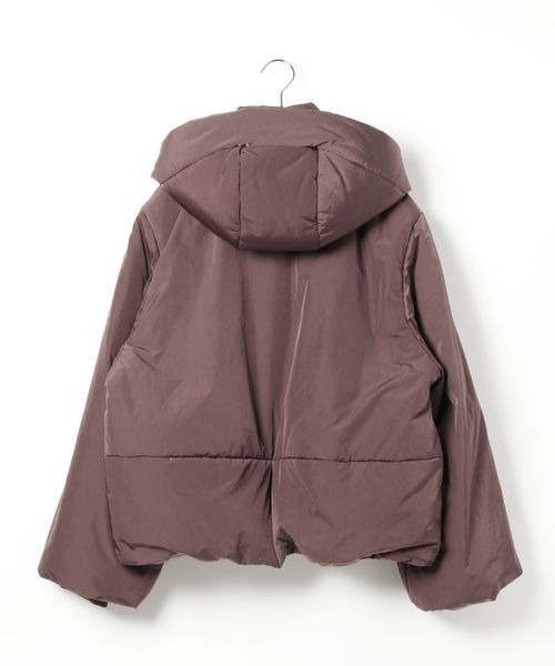 HEREIAM（ヘレイアム）の「【HEREIAM】エアサーマルパディブルゾン（その他アウター・レディース・ブラック/ダークブラウン・FREE）」の14枚目の写真