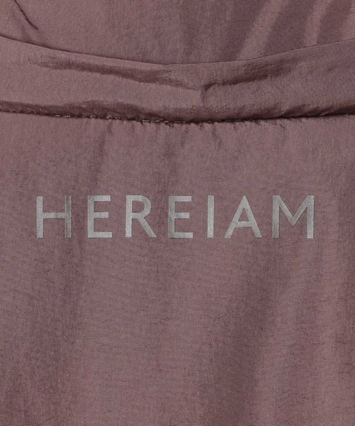 HEREIAM（ヘレイアム）の「【HEREIAM】エアサーマルパディブルゾン（その他アウター・レディース・ブラック/ダークブラウン・FREE）」の3枚目の写真