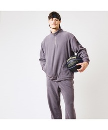 SPALDING（スポルディング）の「【SPALDING/スポルディング】コートサイド フリース ハーフジップ プルオーバー（パーカー）」