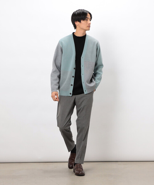 COMME CA ISM(コムサイズム)の「【スマートベーシックパンツ】両面起毛 ストレッチツイル テーパードスラックス(スラックス・メンズ・ブラック/グレー/ベージュ/ネイビー・X-LARGE/LARGE/MEDIUM/SMALL)」の5枚目の写真