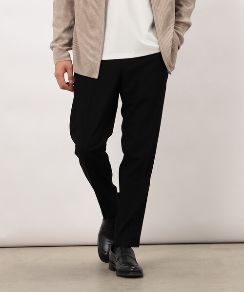 COMME CA ISM(コムサイズム)の「【スマートベーシックパンツ】両面起毛 ストレッチツイル テーパードスラックス(スラックス・メンズ・ブラック/グレー/ベージュ/ネイビー・X-LARGE/LARGE/MEDIUM/SMALL)」の11枚目の写真