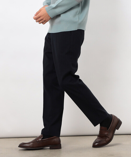 COMME CA ISM(コムサイズム)の「【スマートベーシックパンツ】両面起毛 ストレッチツイル テーパードスラックス(スラックス・メンズ・ブラック/グレー/ベージュ/ネイビー・X-LARGE/LARGE/MEDIUM/SMALL)」の17枚目の写真