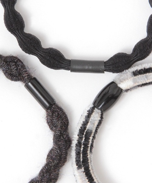 LOWRYS FARM（ローリーズファーム）の「10セットヘアゴム 598334（ヘアゴム・レディース・ブラック/カーキ/ブラウン・FREE）」の8枚目の写真