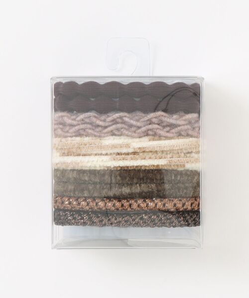 LOWRYS FARM（ローリーズファーム）の「10セットヘアゴム 598334（ヘアゴム・レディース・ブラック/カーキ/ブラウン・FREE）」の6枚目の写真