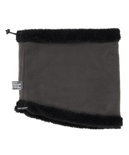 DC SHOES(ディーシーシューズ)の「25 BOA REV NECK GAIT /DCロゴワンポイントドローコード付きリバーシブルフリースネックウォーマー(ネックウォーマー/スヌード・メンズ・ホワイト×ゴールド/ブラック系その他・FREE)」の16枚目の写真