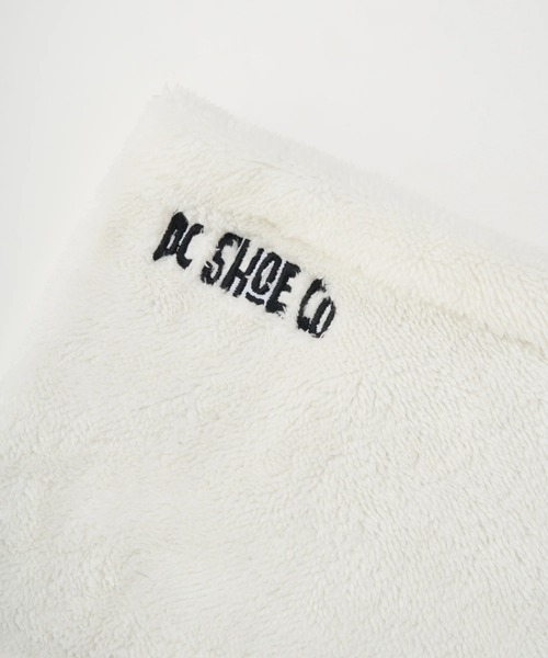DC SHOES(ディーシーシューズ)の「25 BOA REV NECK GAIT /DCロゴワンポイントドローコード付きリバーシブルフリースネックウォーマー(ネックウォーマー/スヌード・メンズ・ホワイト×ゴールド/ブラック系その他・FREE)」の9枚目の写真