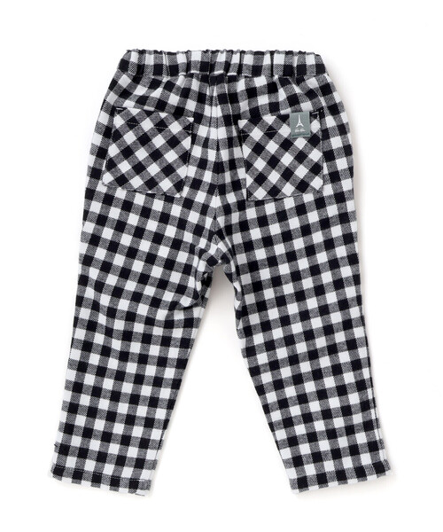 BeBe(ベベ)の「【お揃い】ネルギンガムチェックロングパンツ(80~100cm)(その他ベビーウェア・キッズ・ブラック系その他/グレー系その他・100cm/80cm/90cm)」の10枚目の写真