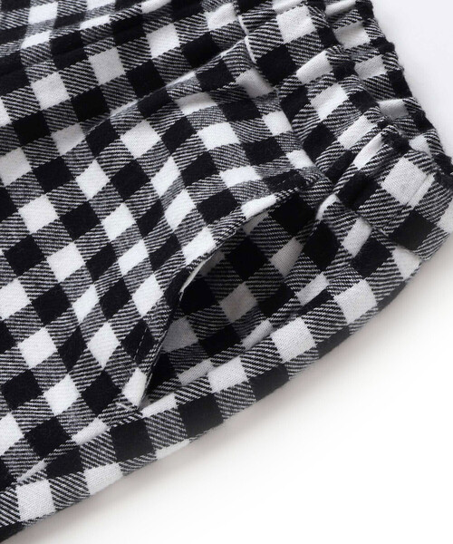 BeBe(ベベ)の「【お揃い】ネルギンガムチェックロングパンツ(80~100cm)(その他ベビーウェア・キッズ・ブラック系その他/グレー系その他・100cm/80cm/90cm)」の11枚目の写真