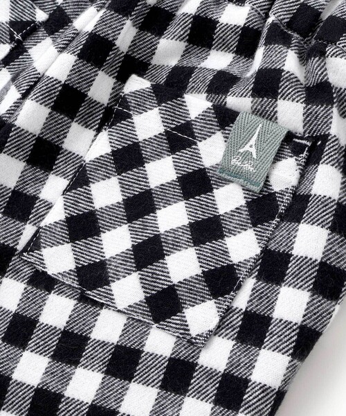 BeBe(ベベ)の「【お揃い】ネルギンガムチェックロングパンツ(80~100cm)(その他ベビーウェア・キッズ・ブラック系その他/グレー系その他・100cm/80cm/90cm)」の12枚目の写真