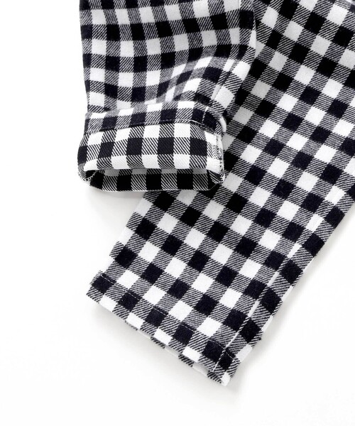 BeBe(ベベ)の「【お揃い】ネルギンガムチェックロングパンツ(80~100cm)(その他ベビーウェア・キッズ・ブラック系その他/グレー系その他・100cm/80cm/90cm)」の13枚目の写真