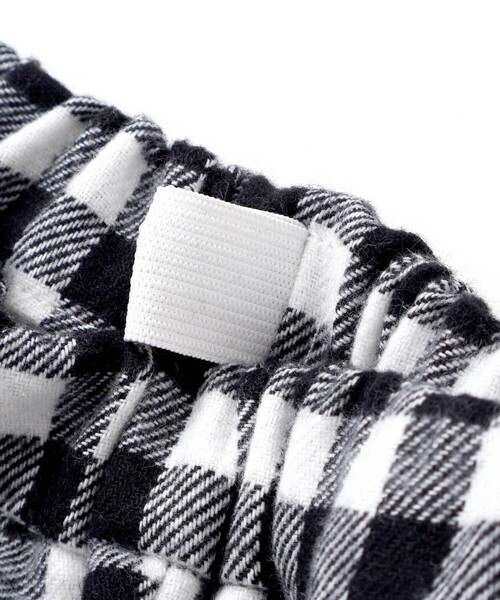 BeBe(ベベ)の「【お揃い】ネルギンガムチェックロングパンツ(80~100cm)(その他ベビーウェア・キッズ・ブラック系その他/グレー系その他・100cm/80cm/90cm)」の14枚目の写真