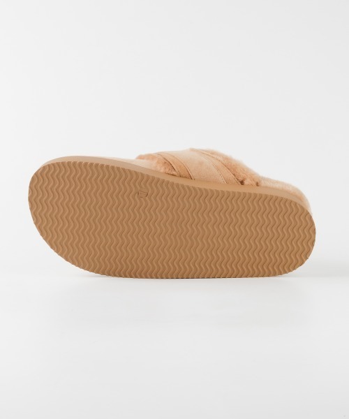 STEVE MADDEN（スティーブマデン）の「ファーバックルサボ/S.MADDEN COZYUP-VA（スリッポン・レディース・タン/ブラック・22.5cm/23.0cm/23.5cm/23.5-24/24.0cm/24.5cm）」の13枚目の写真