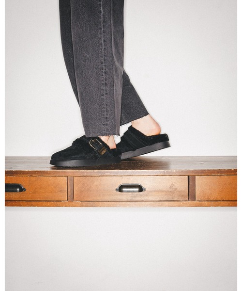 STEVE MADDEN（スティーブマデン）の「ファーバックルサボ/S.MADDEN COZYUP-VA（スリッポン・レディース・タン/ブラック・22.5cm/23.0cm/23.5cm/23.5-24/24.0cm/24.5cm）」の18枚目の写真