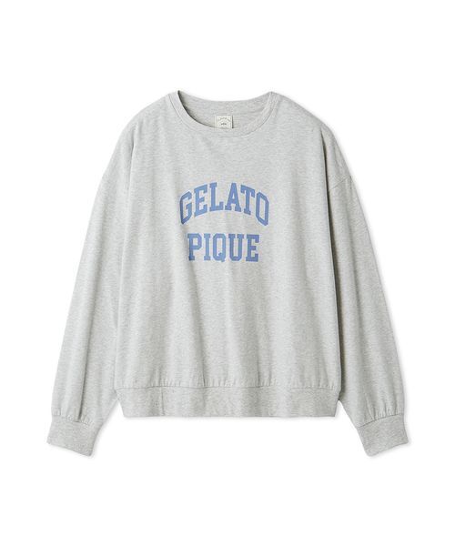 カレッジロゴロンT（ルームウェア/パジャマ）｜gelato pique