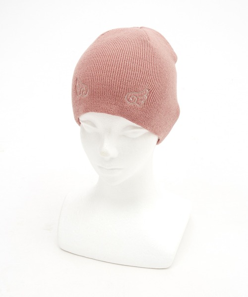 セール】an meets zakka 天使の羽ラメ刺繍ニットビーニー（ニット