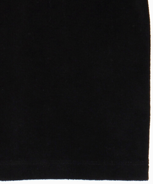 BASERANGE（ベースレンジ）の「Baserange/ベースレンジ TRE SWEATSHIRT / PUTR-VE-WI25 / Vネック ベロアトップ（Tシャツ/カットソー・レディース・ブラック・SMALL）」の2枚目の写真