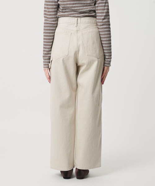 BEAUTY&YOUTH UNITED ARROWS（ビューティーアンドユースユナイテッドアローズ）の「コットンデニム ペインターパンツ（デニムパンツ・レディース・オフホワイト/ベージュ・M/S）」の11枚目の写真
