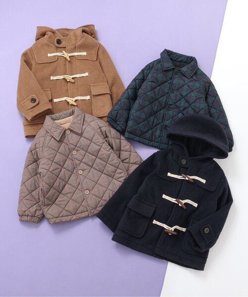 apres les cours（アプレレクール）の「【ジュニア対応】ダッフルコート（ダッフルコート・キッズ・ネイビー/キャメル・100/140/130/120/110/90/80）」の6枚目の写真