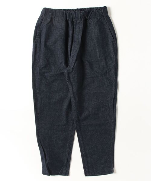 quadro(クオドロ)の「コットンフランネルイージーテーパード(その他パンツ・レディース・キナリ/ネイビー・FREE)」の2枚目の写真