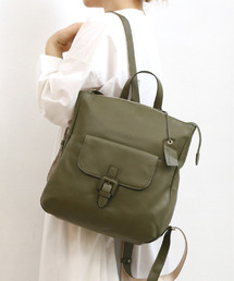 ATLANTA（アトランタ）の「アトランタ ATLANTA / やぎ革軽量ボックス型リュック（バックパック/リュック）」