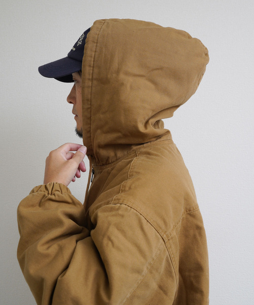 RED KAP(レッドキャップ)の「REDKAP ダックフーデッド中綿ジャケット(その他アウター・メンズ・ブラック/ベージュ/カーキ系・LARGE/MEDIUM/X-LARGE)」の5枚目の写真