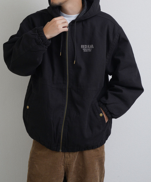 RED KAP(レッドキャップ)の「REDKAP ダックフーデッド中綿ジャケット(その他アウター・メンズ・ブラック/ベージュ/カーキ系・LARGE/MEDIUM/X-LARGE)」の12枚目の写真