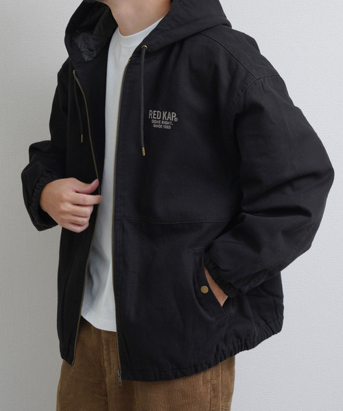 RED KAP(レッドキャップ)の「REDKAP ダックフーデッド中綿ジャケット(その他アウター・メンズ・ブラック/ベージュ/カーキ系・LARGE/MEDIUM/X-LARGE)」の15枚目の写真