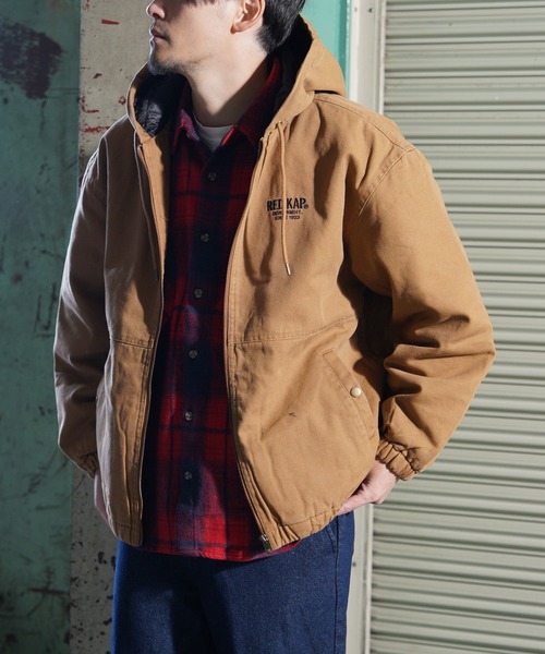 RED KAP(レッドキャップ)の「REDKAP ダックフーデッド中綿ジャケット(その他アウター・メンズ・ブラック/ベージュ/カーキ系・LARGE/MEDIUM/X-LARGE)」の22枚目の写真