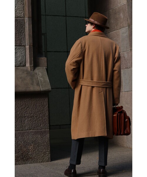 Kaptain Sunshine（キャプテン サンシャイン）の「【別注】KAPTAIN SUNSHINE / Polo Coat（その他アウター・メンズ・カーキ・4(40)/3(38)/2(36)）」の7枚目の写真