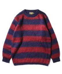 Beautiful Harmony | UNIVERD72 モヘアタッチセーター(BORDER)(ニット/セーター)