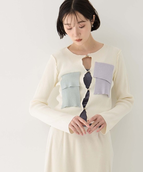 kotohayokozawa/コトハヨコザワ】別注 ニットカーディガン（Tシャツ