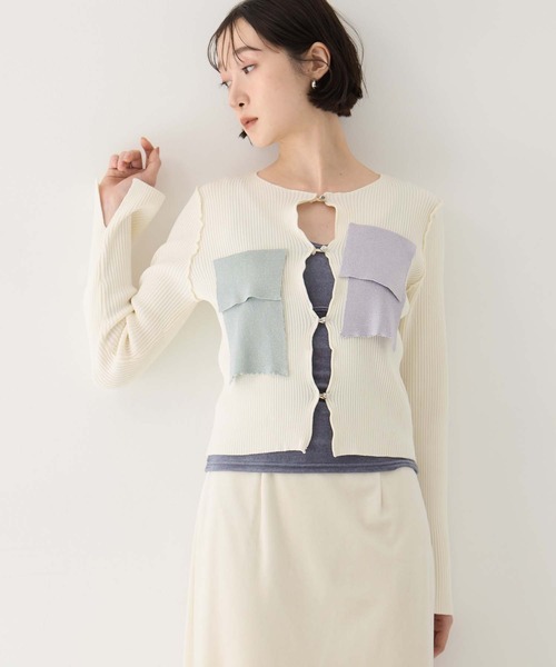 kotohayokozawa studious別注カーディガン kotohayokozawa/コトハヨコザワ】《STUDIOUS別注》 ニットカーディガン