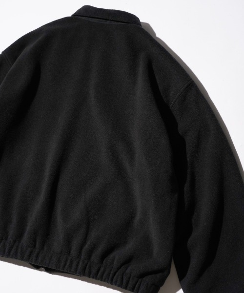 SUNNY  SPORTS（サニースポーツ）の「SUNNY SPORTS GOLF / サニースポーツゴルフ FLEECE SWING TOP フリース スイングトップ（ブルゾン・メンズ・ブラック/ダークブラウン・MEDIUM/LARGE/X-SMALL）」の12枚目の写真