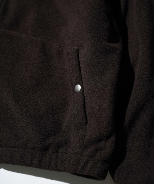 SUNNY  SPORTS（サニースポーツ）の「SUNNY SPORTS GOLF / サニースポーツゴルフ FLEECE SWING TOP フリース スイングトップ（ブルゾン・メンズ・ブラック/ダークブラウン・MEDIUM/LARGE/X-SMALL）」の18枚目の写真