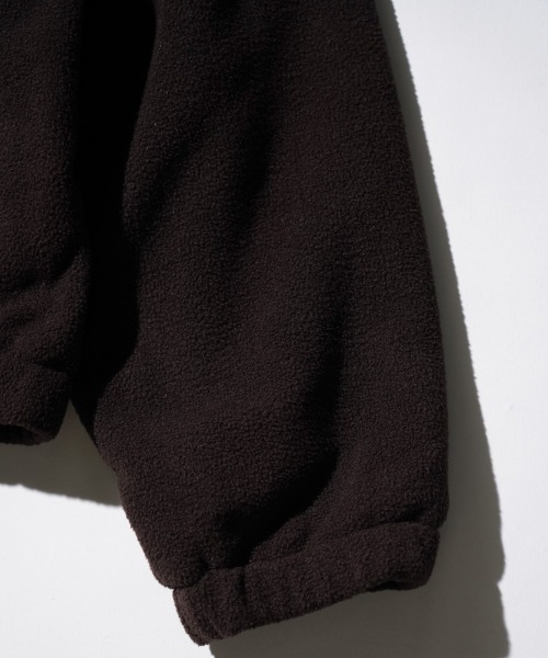 SUNNY  SPORTS（サニースポーツ）の「SUNNY SPORTS GOLF / サニースポーツゴルフ FLEECE SWING TOP フリース スイングトップ（ブルゾン・メンズ・ブラック/ダークブラウン・MEDIUM/LARGE/X-SMALL）」の19枚目の写真