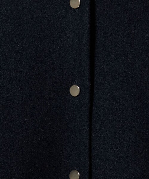 ニットメルトン ペプラム ショートコート ＜A DAY IN THE LIFE＞（ノー