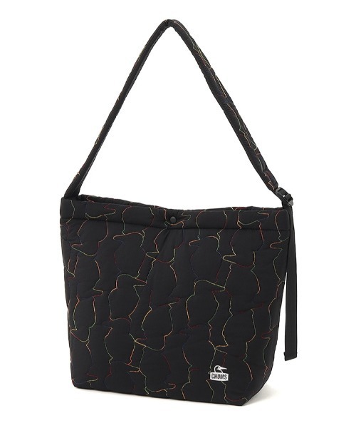 CHUMS(チャムス)の「【CHUMS/チャムス】 Booby Stitch Shoulder Bag(ショルダーバッグ・メンズ・ブラック/オリーブ/グレイッシュベージュ/ブラック系その他・FREE)」の3枚目の写真