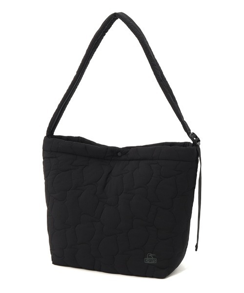 CHUMS(チャムス)の「【CHUMS/チャムス】 Booby Stitch Shoulder Bag(ショルダーバッグ・メンズ・ブラック/オリーブ/グレイッシュベージュ/ブラック系その他・FREE)」の2枚目の写真